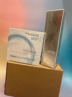 Wake Nature Perfection WNP Hyaluronic Acid Serum & WNP Eye Cream